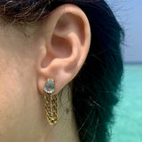 Chain Stud Earrings