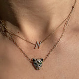 Diamond Initial Necklace