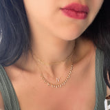 Diamond Initial Necklace