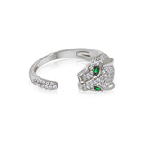 Jaguar Pavé Open Ring