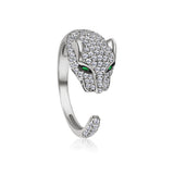 Jaguar Pavé Open Ring