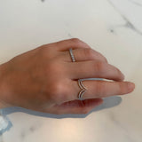 Eternity Diamond Ring - Available in 18K white, rose & yellow gold. Wear it alone or stacked. 1.80mm band: Carat Weight: ~0.80 carats depending on ring size.