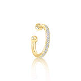 Diamond ear cuff Fits most ears, no piercing required! Available in 18k solid yellow, rose and white gold.