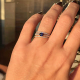 Birthstone Diamond Eternity Ring