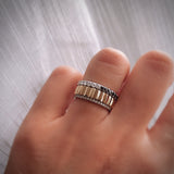 Black & White Eternity Ring