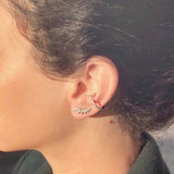 Climber Earrings of Leaves