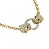 Double Jaguar Pendant