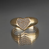 Heart Signet Ring