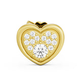 Heart Stud Earrings