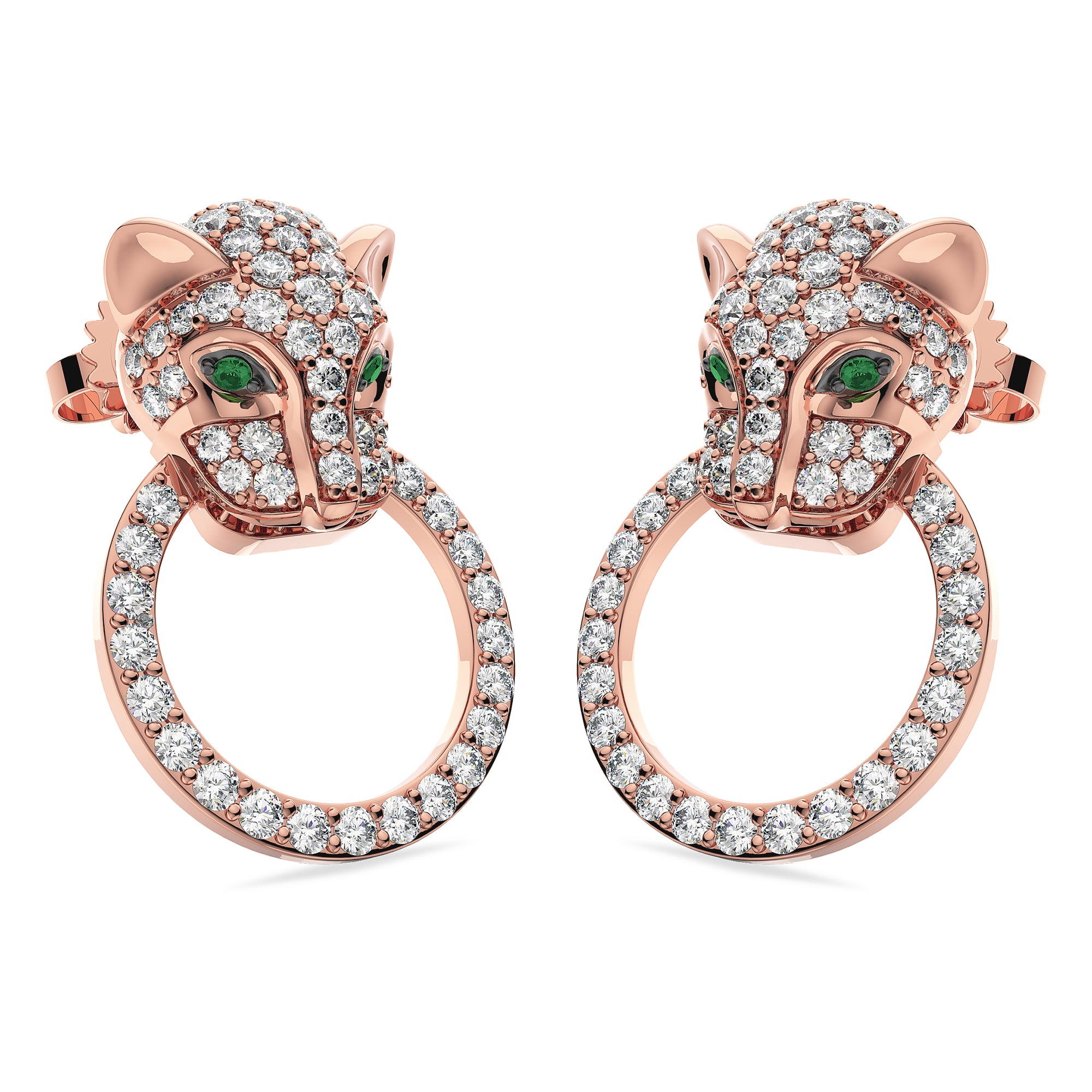 Cartier on sale earrings panther