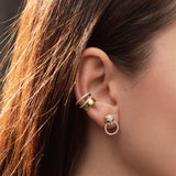 Diamond Jaguar Earrings