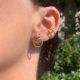 Diamond Jaguar Earrings