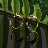 Jaguar Pavé Open Ring