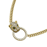 Jaguar Diamond Pendant