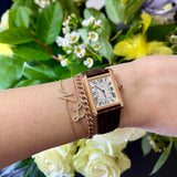 Diamond Initial Bracelet