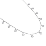 Rainfall Necklace - 11 Diamonds
