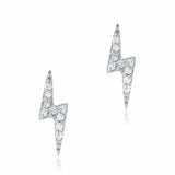Diamond Storm earrings, 18k Solid Gold