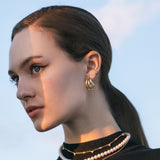 Tribeca Gold Earrings