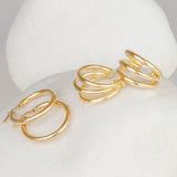 Tribeca Gold Earrings
