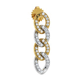 Chain Diamond Earrings