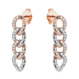 Chain Diamond Earrings