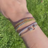 XL Rainbow Tennis Bracelet