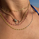 MULTI-Colored Necklace/Bracelet