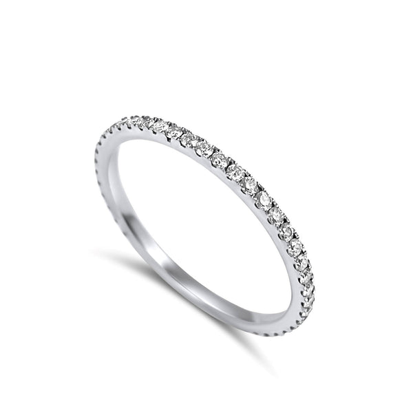 Skinny on sale diamond band