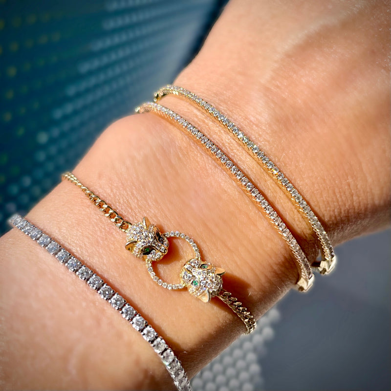 Jaguar diamond bracelet Clearance